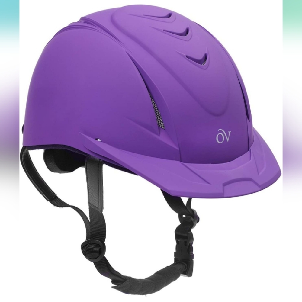 New Ovation Deluxe Schooler Helmet Purple Size XXS/XS